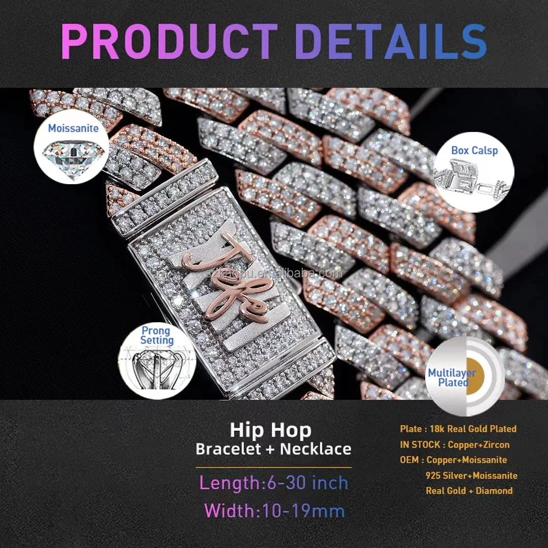 iced out hip hop jewelry Accept Customization Men Luxury Watch Iced Out VVS Moissanite Watch Bling Diamond Watch