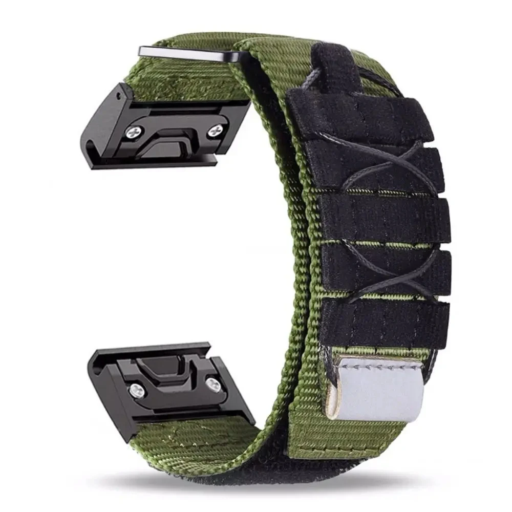 Nylon Strap for Garmin Fenix 7 6X 6S 6 Pro 5X 5 5S 3HR Sport Wristband Replacement Bracelet for Garmin Band 22mm 26mm Watchband
