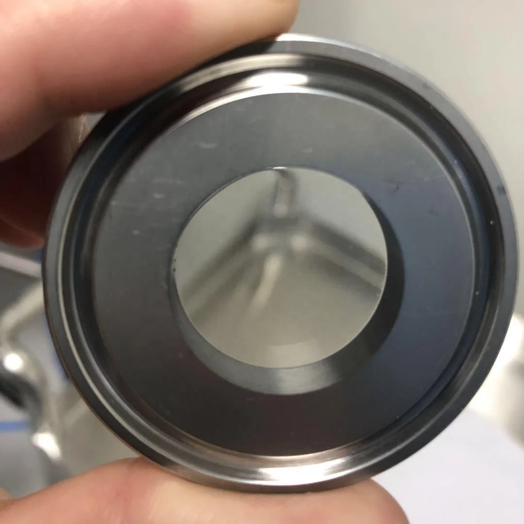 high pressure Triclamp Metaglas Sight Glass for Closed Loop extractor