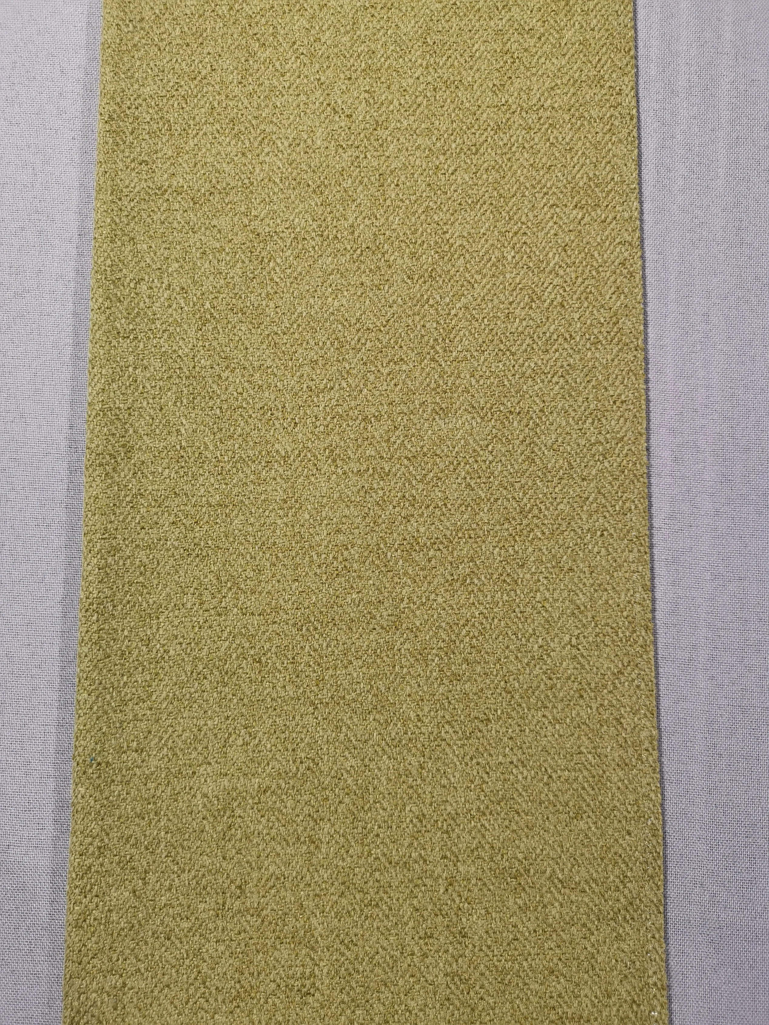 XDR190 sofa cover fabric imitation linen 100% polyester linen fishbone pattern fabric