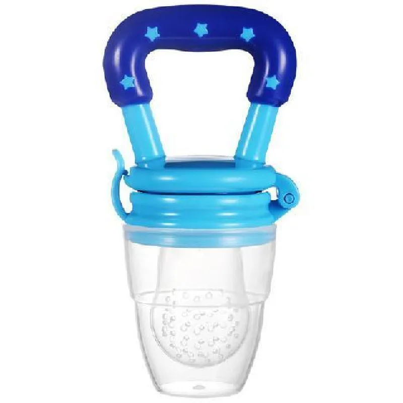 BPA Free Baby Pacifier Food Feeding Teether Star Fresh Vegetable Bite Bag Silicone Nipple Baby Fruit Feeder