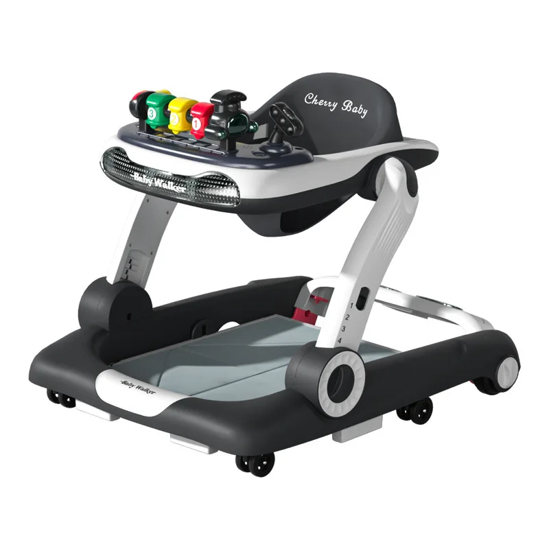 New adjustment baby walker multi-function anti-rollover and anti-O-legs Learning to walk  Boy and girls baby push walker