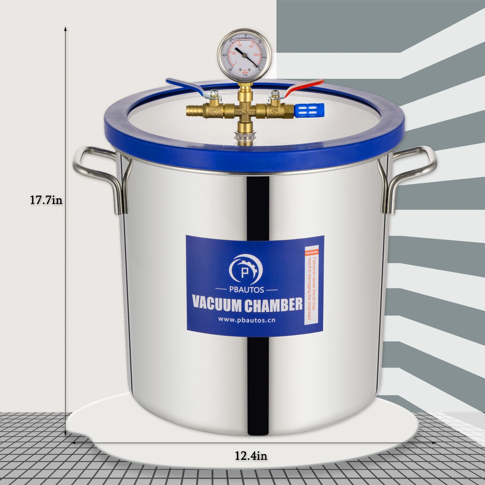 5-галлонная бутылка с 18.9L нержавеющая сталь вакуумной дегазации камере смолы литейная силиконы эпоксидные и дерева стабилизации