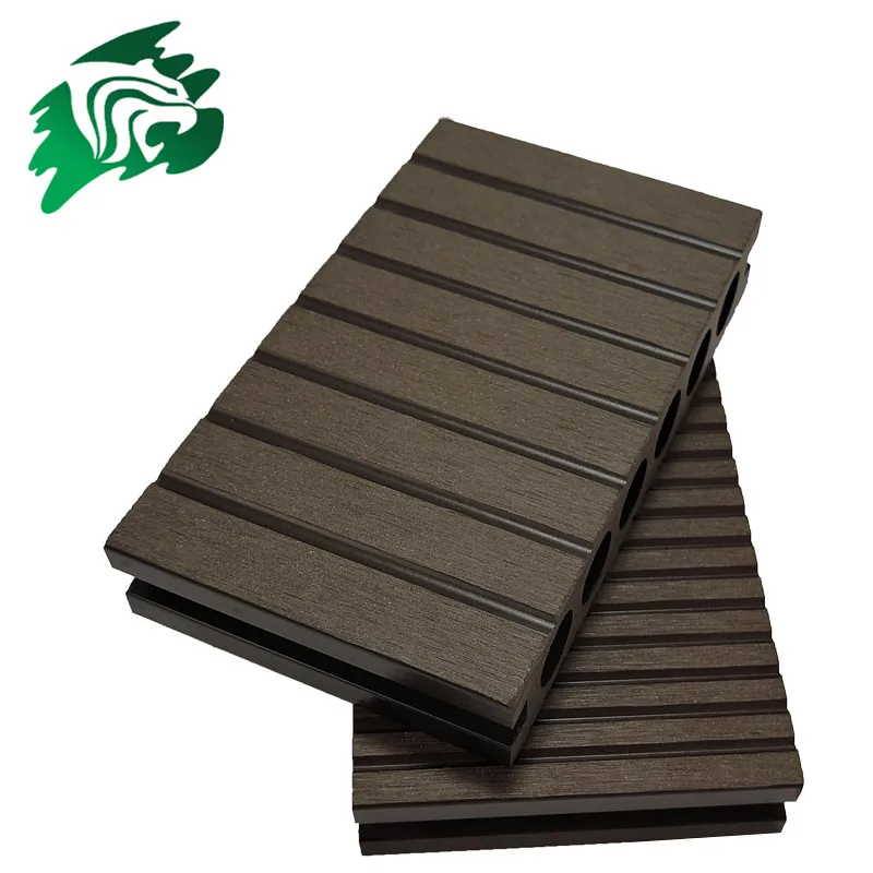 WPC BLACK PLASTIC COMPOSITE DECK GARDEN WOOD DECKING