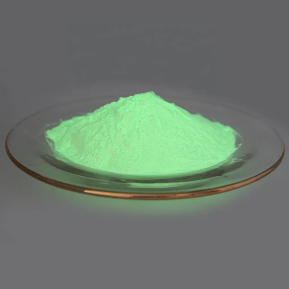 for resin yellow green wholesale glow powder fluorescent powder strontium aluminate phosphorescent powder
