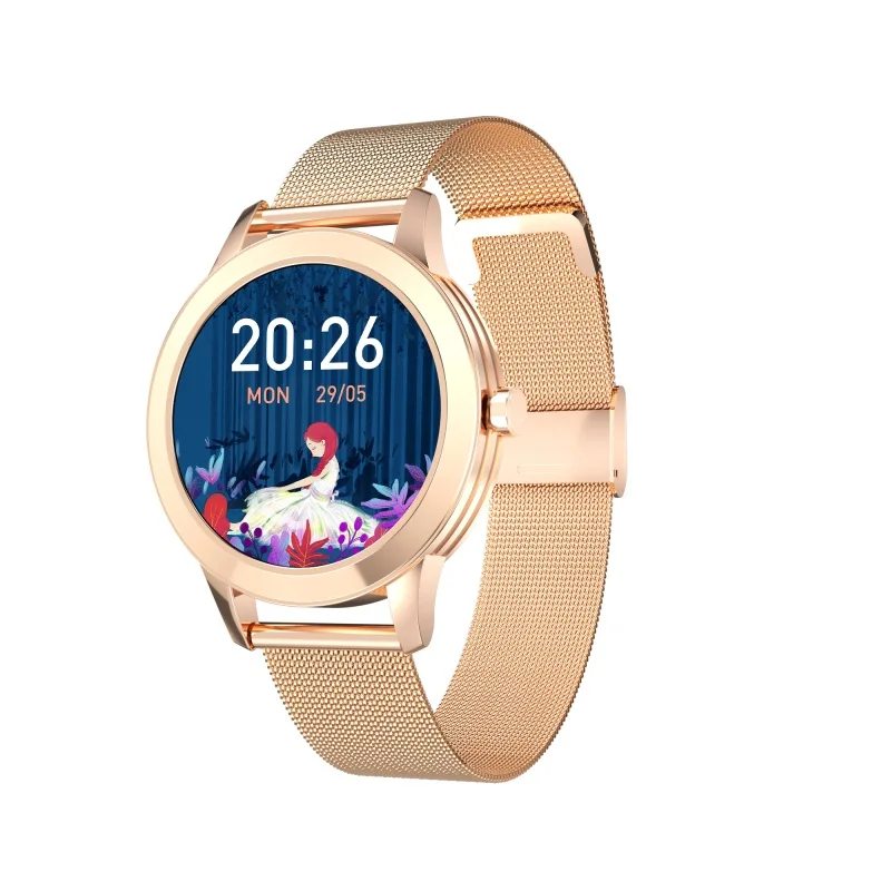 
 Hot  Women sports heart ratesmart watch For Android IOS  Tracker Blood Pressure Oxygen Sport Smart Waterproof watch  