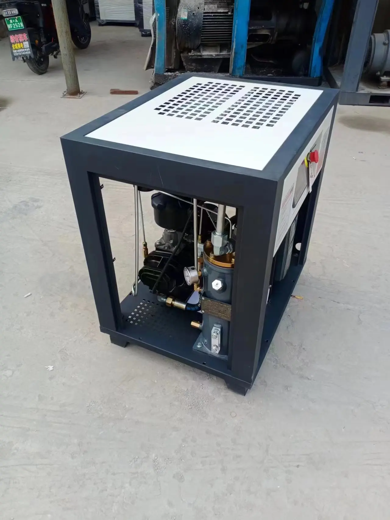Hot sales 7.5kw 10HP 8bar compressor screw air screw compressor with air dryer and air tank screw compressor