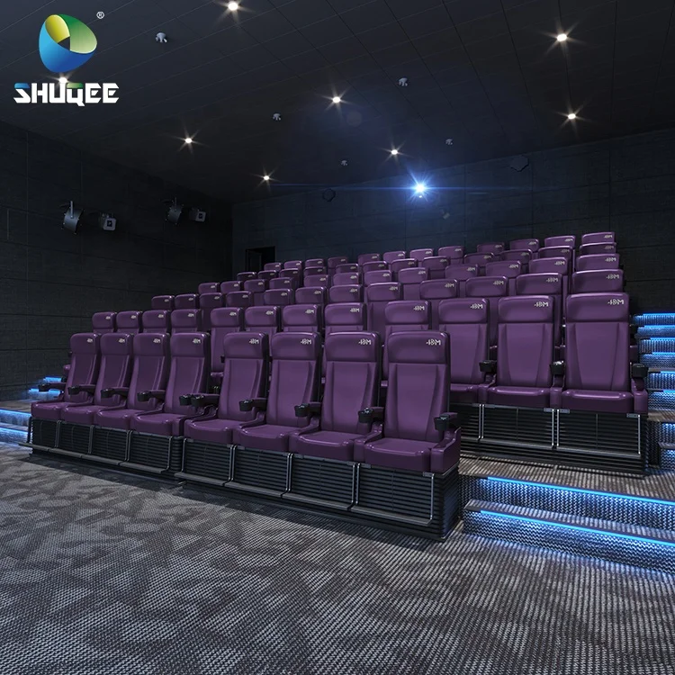 Симулятор виртуальной реальности 4D/5D/XD Motion стул со спецэффектами в кинозале