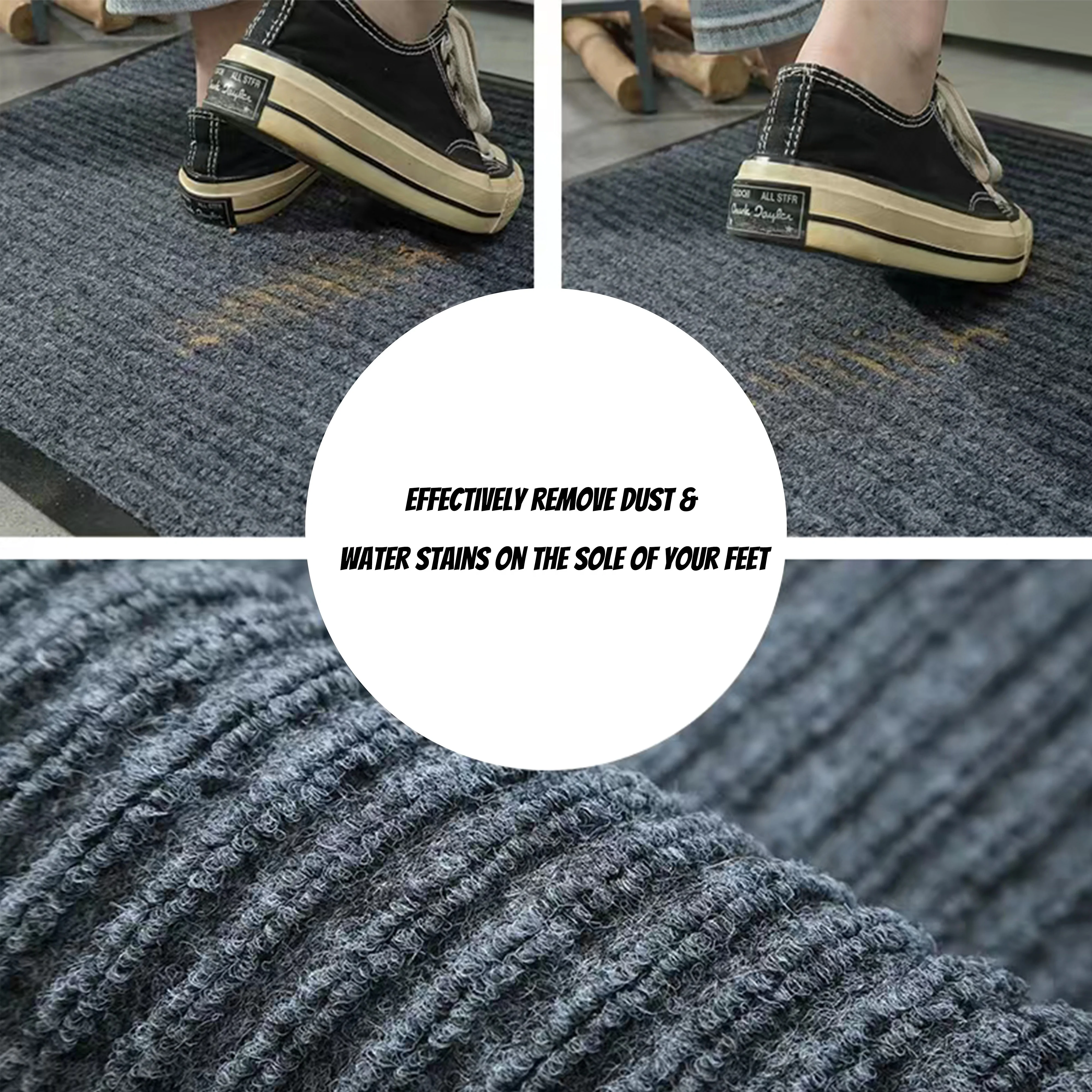 High Quality Low Price Red Carpet Wedding Runner Hall Carpet Polyester Ribbed Doormat Rolls Floor Mat