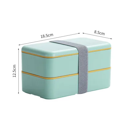 Wholesale 1200ml Plastic Bento Tiffin Box New Color Meal Prep Containers for Lunch Preparation
