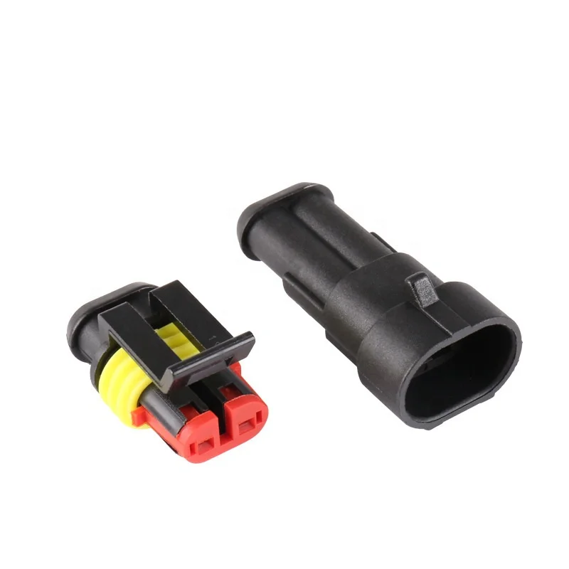 
ANDU DJ7021-1.5-11/21 2 pin male female waterproof electrical wire car automotive ecu connector for car 