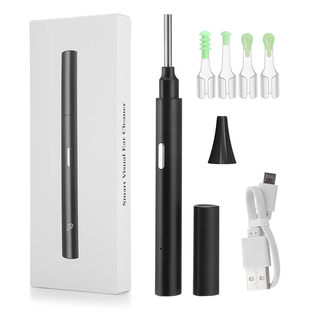 3.9mm wifi wireless led lights smart visual camera kit cleaner ear wax removal tool