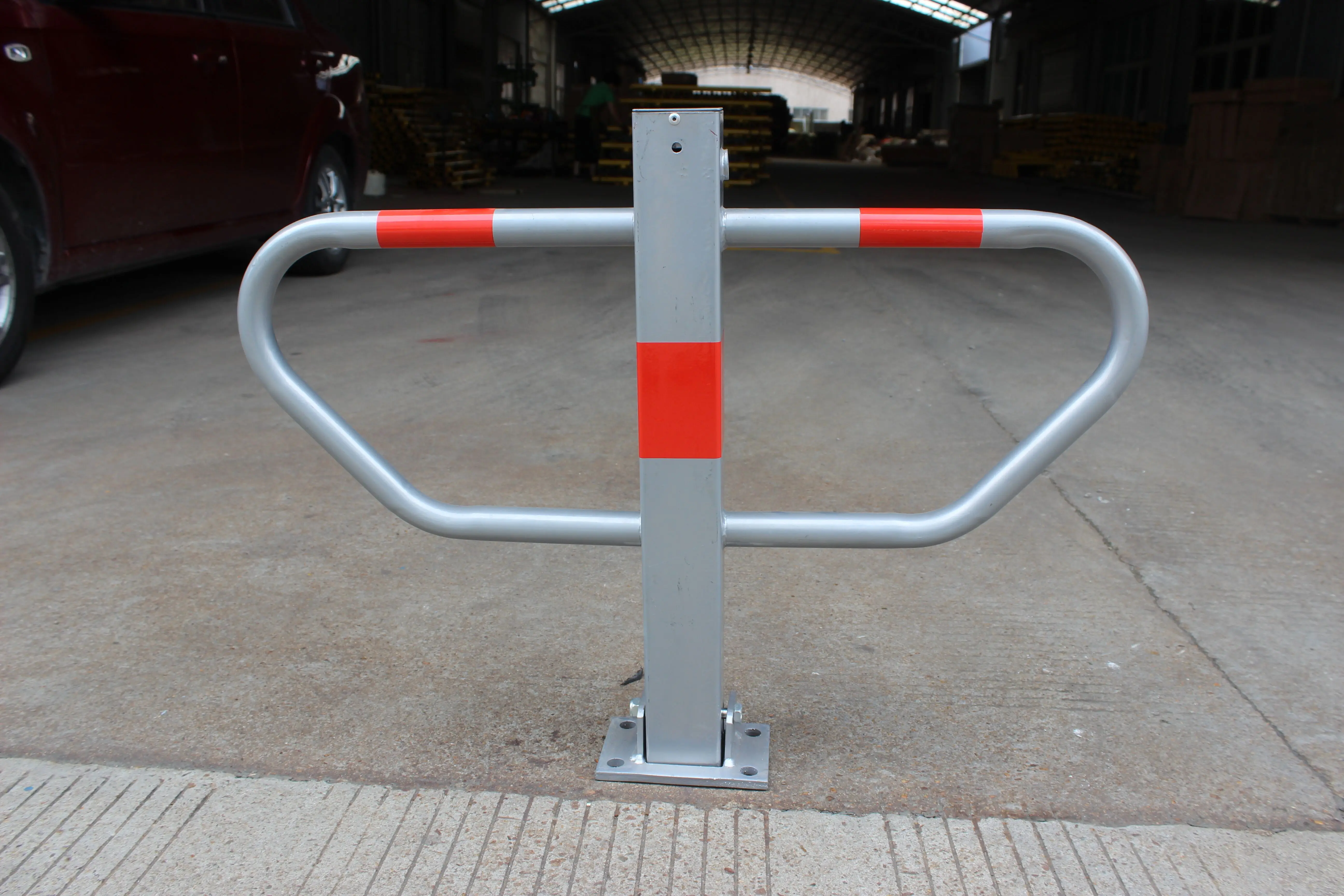 Super September Manual Iron Reflective Car Garage space No Parking Blocker