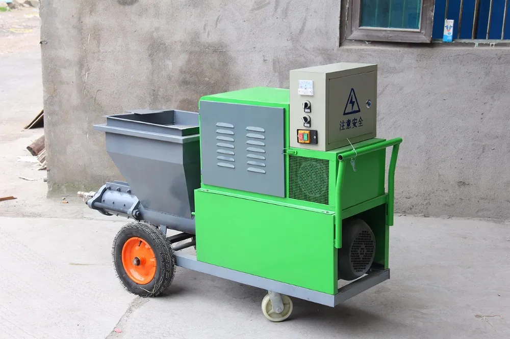 Automatic Concrete Screed Render Sale Cement Mortar Grouting Spray Equipment Machine