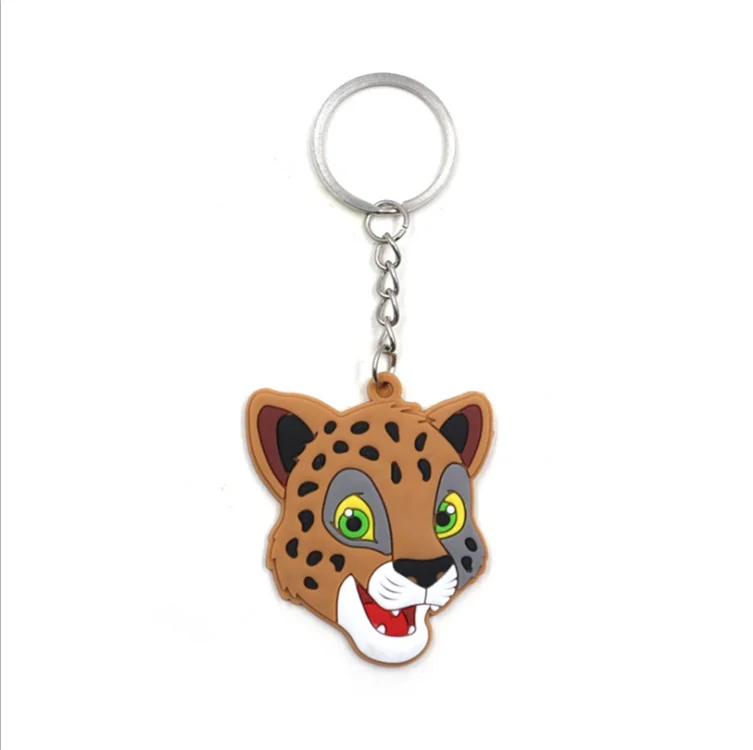 2020 Eco Friendly Free Sample No Minimum Custom Personalized Shaped 3D Soft Pvc Keychain