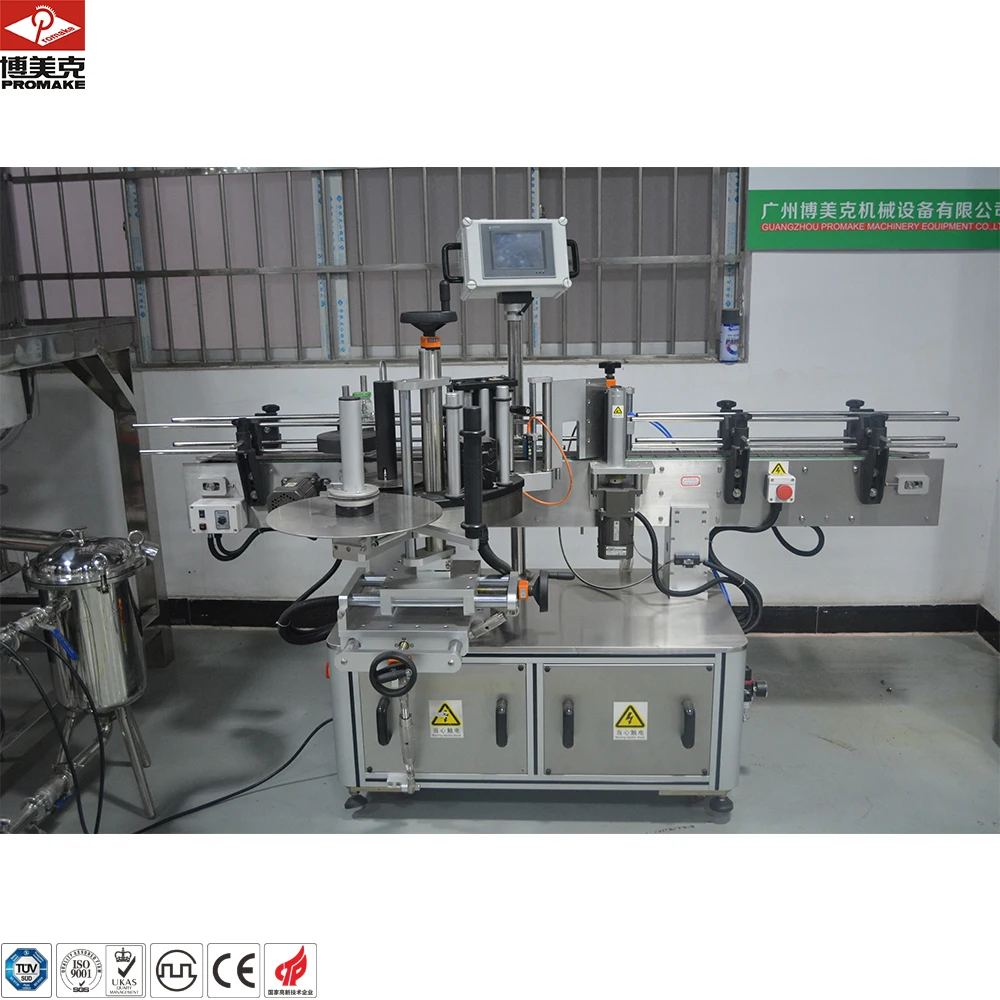 CC TAM-850G Fully automatic double-sided high-speed plastic flat bottle labeling