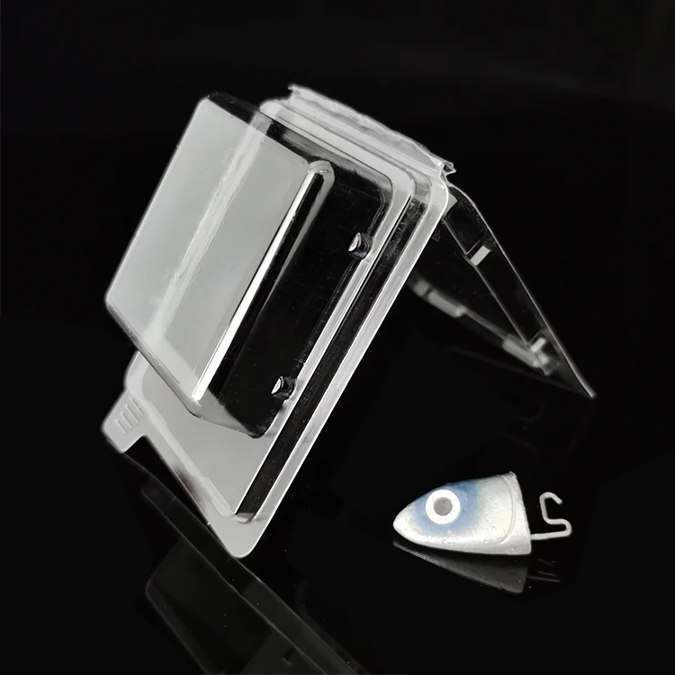 
Hot sales recycled blister clamshell box packing for massage paste transparent rectangular packaging boxes 