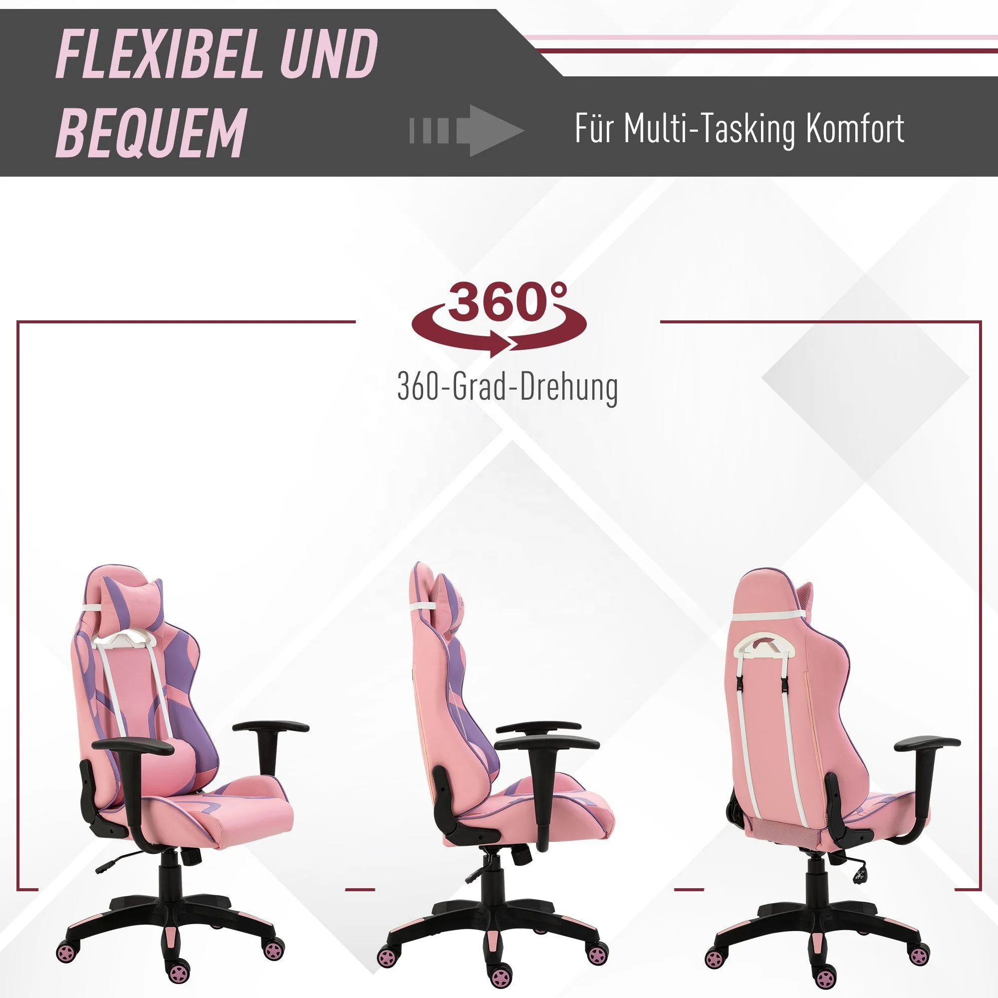 2023 Japan customized LOGO kawaii esport racing style silla gamer gaming cute pink hello gaming chair