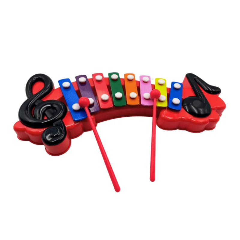 2024 новые детские развивающие игрушки Детские музыкальные ноты в форме пластиковых ксилофонов игрушка детский набор музыкальных инструментов