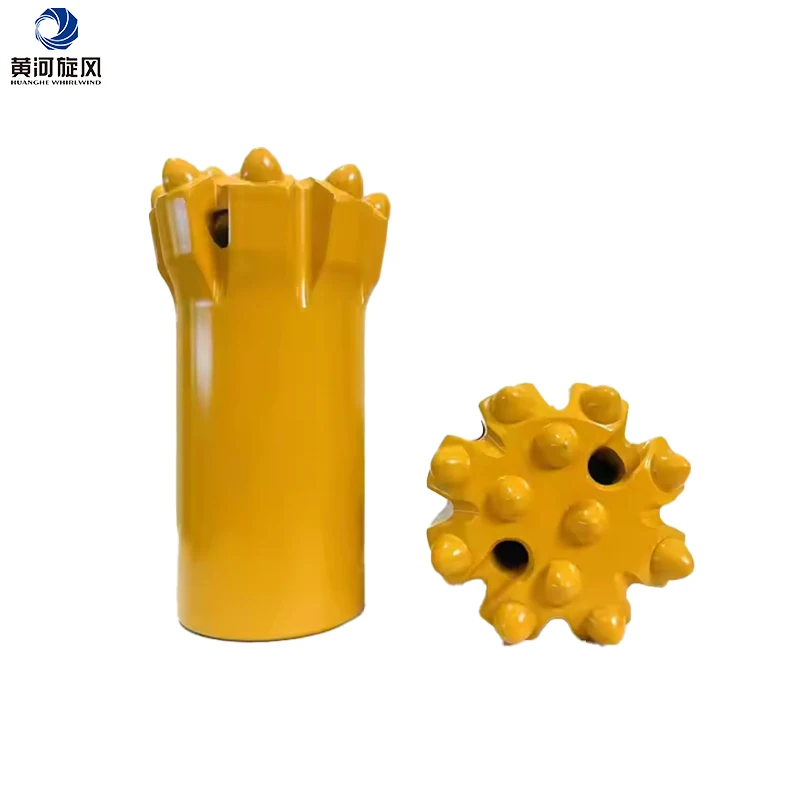 Hoe sale Top hammer drill bit T45 T51 89mm wear resistant mining thread button bit retractable carbide drill bit
