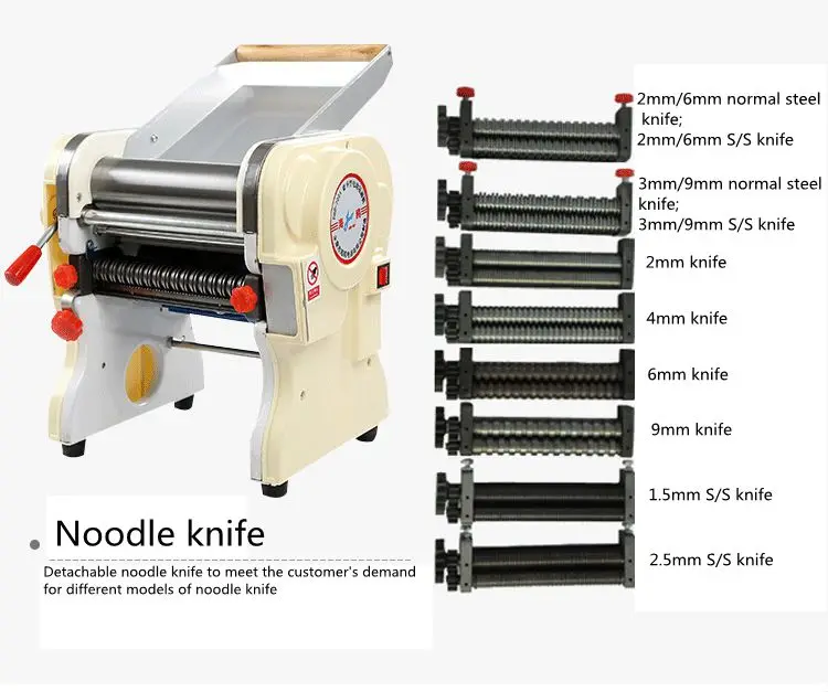 DHH-200A  Small homeuse pasta dough rollers machine rice vermicelli extruder