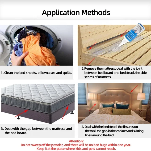 Latest for hotel use Bed Bug Killer Powder