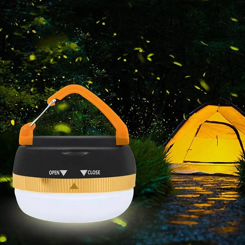 LED Portable Camping Lights Outdoor Hiking Fishing Multi-Mode Tent Lights Home Rechargeable Emergency Lights