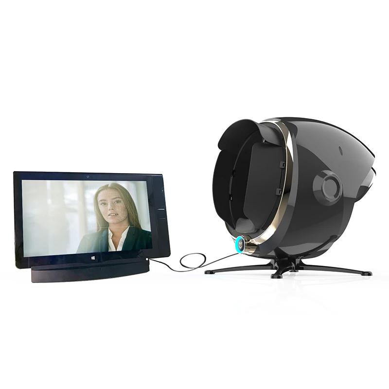 3d face Innovation skin moisture checker health  Facial Skin Analysis Machine with 8 Spectrum for Salon and Beauty Spa