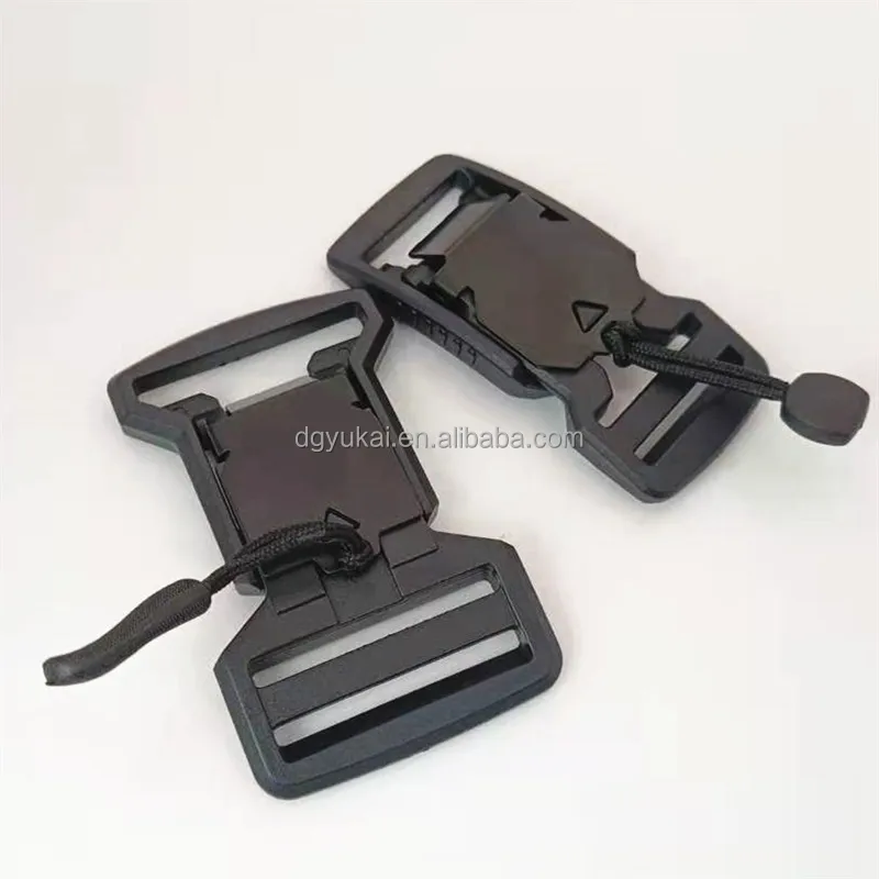 25/39mm functional outdoor bag or belt, new magnetic buckle, self priming plastic magnetic outdoor survival buckle