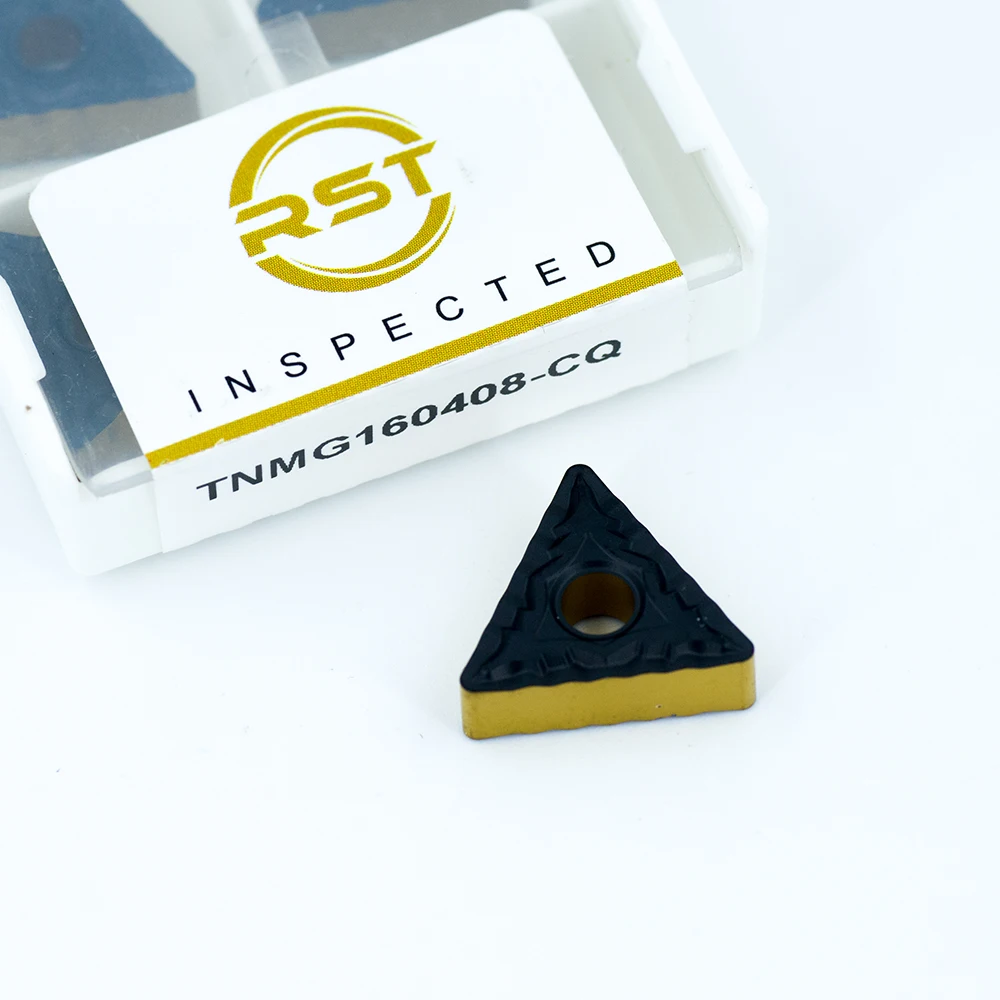 TNMG160408-CQ double coating Cnc Machining Cut Turning Tool Tungsten Carbide Insert For Stainless Steel Cutting