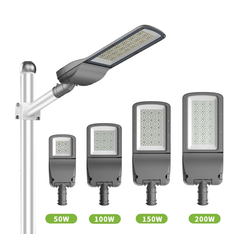 Aixuan high power streetlight outdoor lighting High lumen Street Lamp 50W 100W 150W 200W China factory