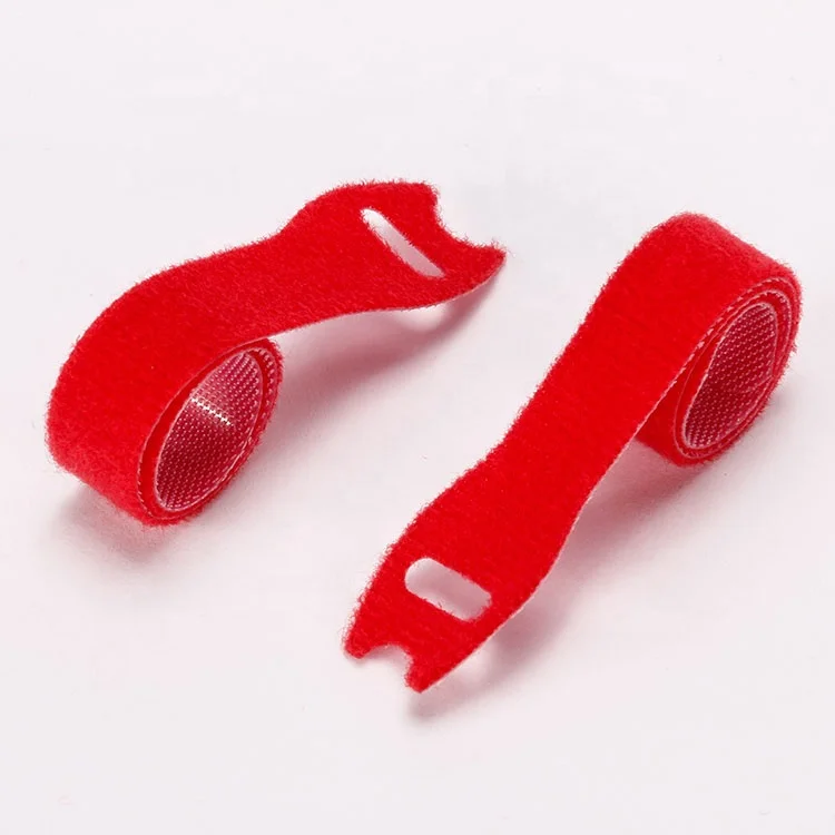 15cm Hook and Loop Card Holder Reusable and Flexible Cord Tie Fastener Tape Tspe 70% polyesterCustom Sckerchers Shoes Men