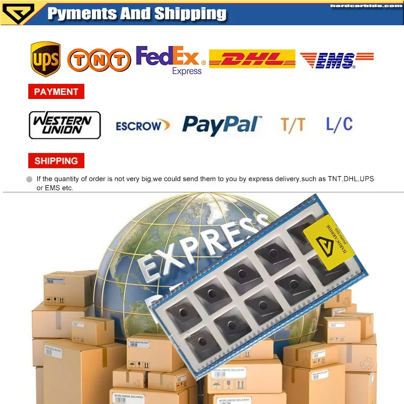 Hardvik качественная вставка из карбида вольфрама WBGT WBGT060104 WBGT060102 R/L -F Para Acero неоксидируемый алюминий переменного тока для нержавеющей стали