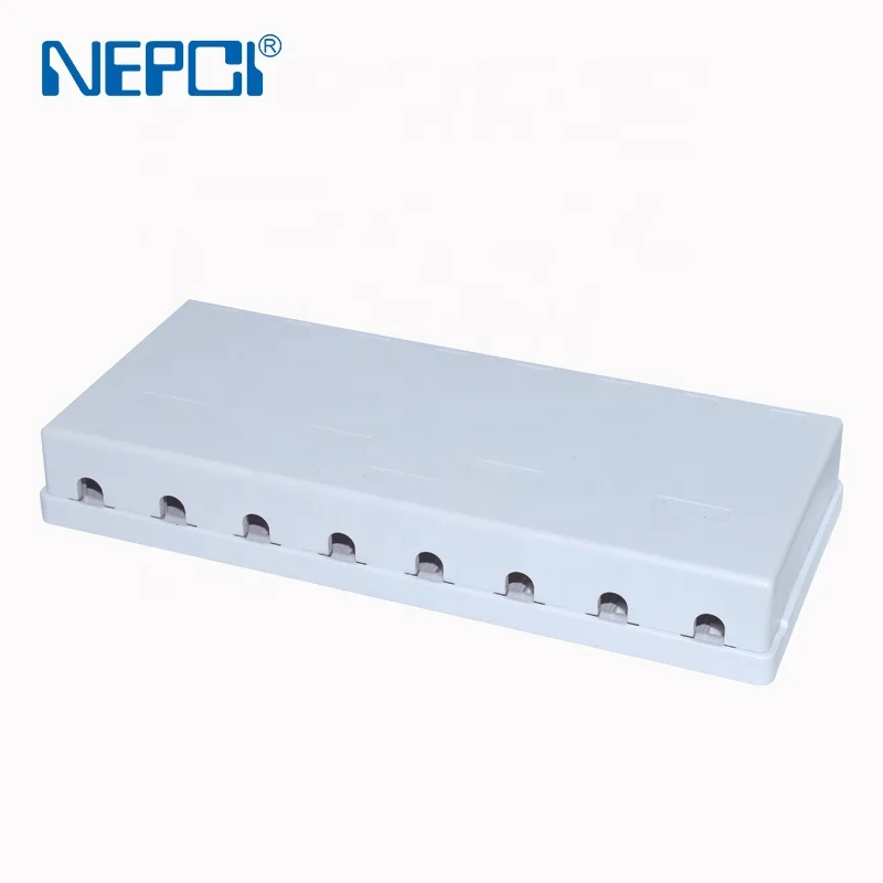 Nepci завод сетевая Соединительная коробка XJY-NE-140 8 портов пустой Ethernet RJ45 Keystone для