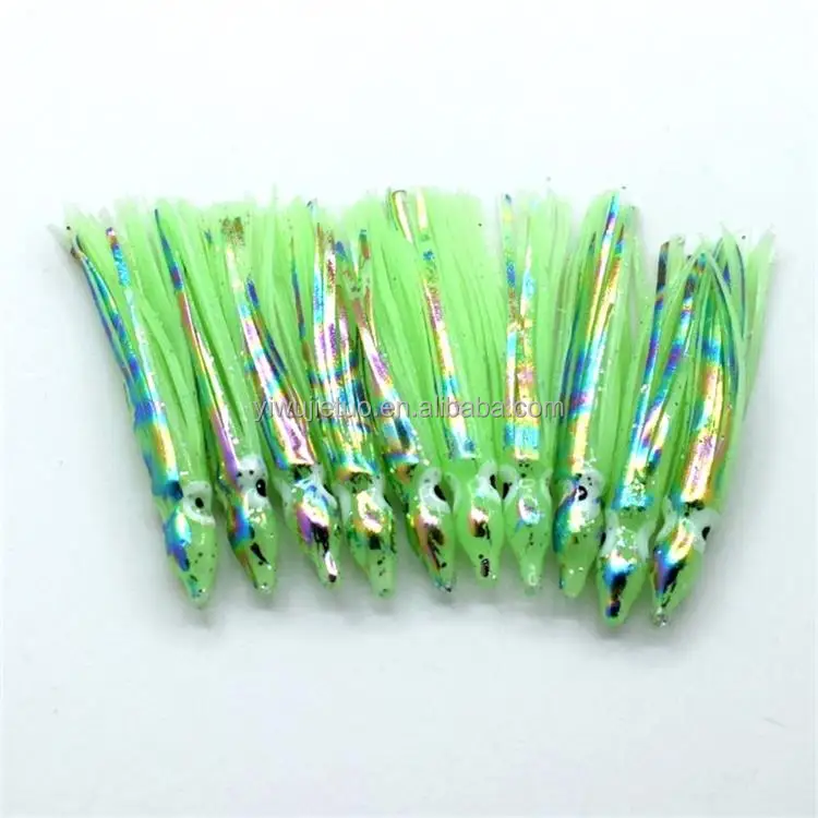 Bulk soft rubber squid lures fishing Tackle Outdoor entertainment glow Fishing Baits 8cm