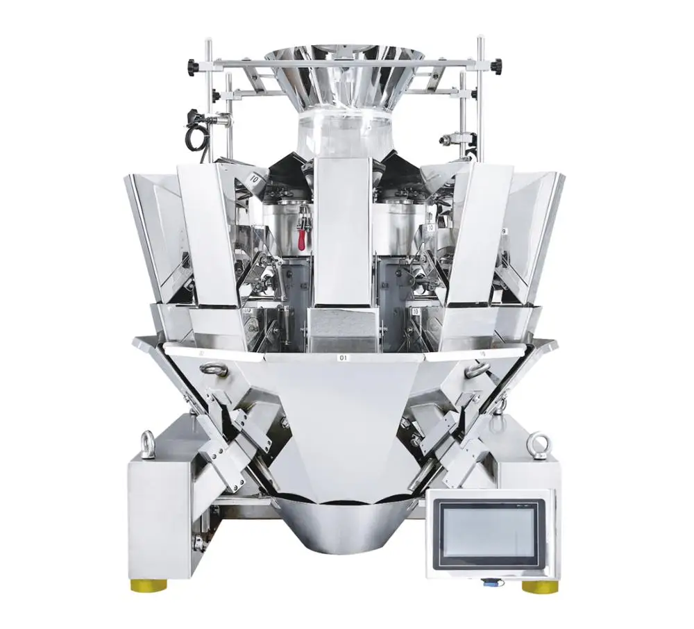 Multi-function One Multihead Weigher Mixing Weighing Packaging System for Weighing Packaging Mixing Products