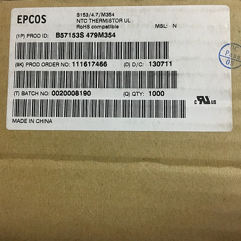 EPCOS B57153S479M 4.7R NTC negative temperature thermistor