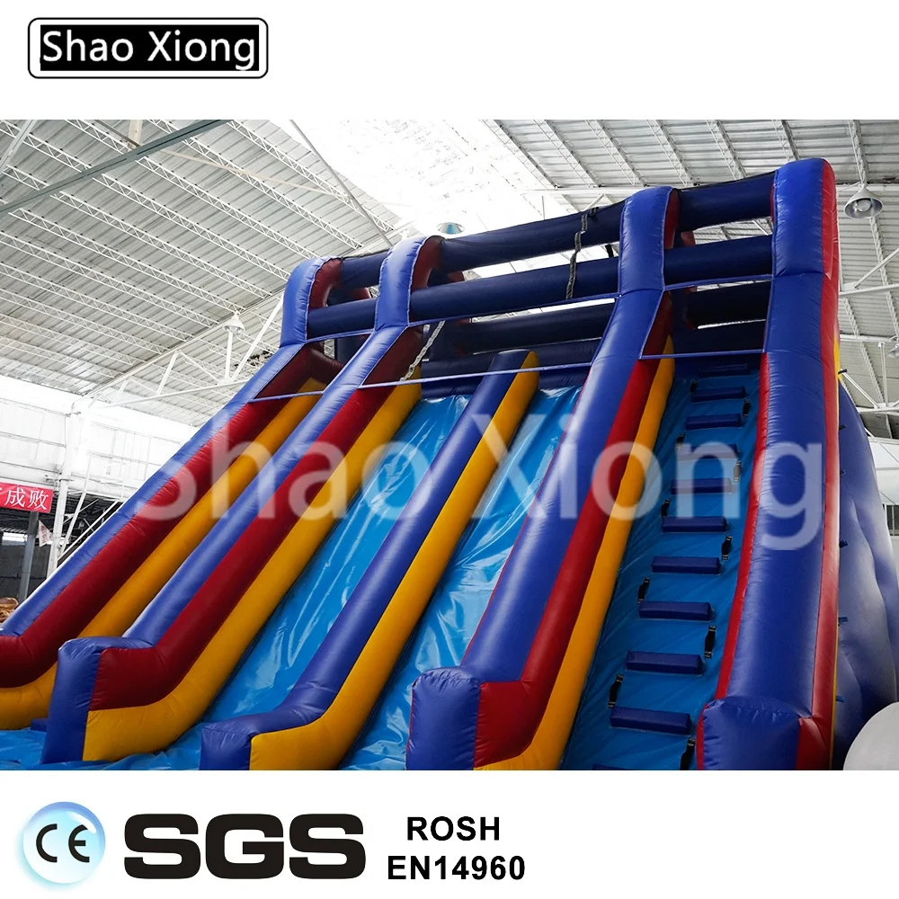 Factory Direct Sales Cheap Large Commercial  Water Slide Inflatable Water Dry Slides for Child