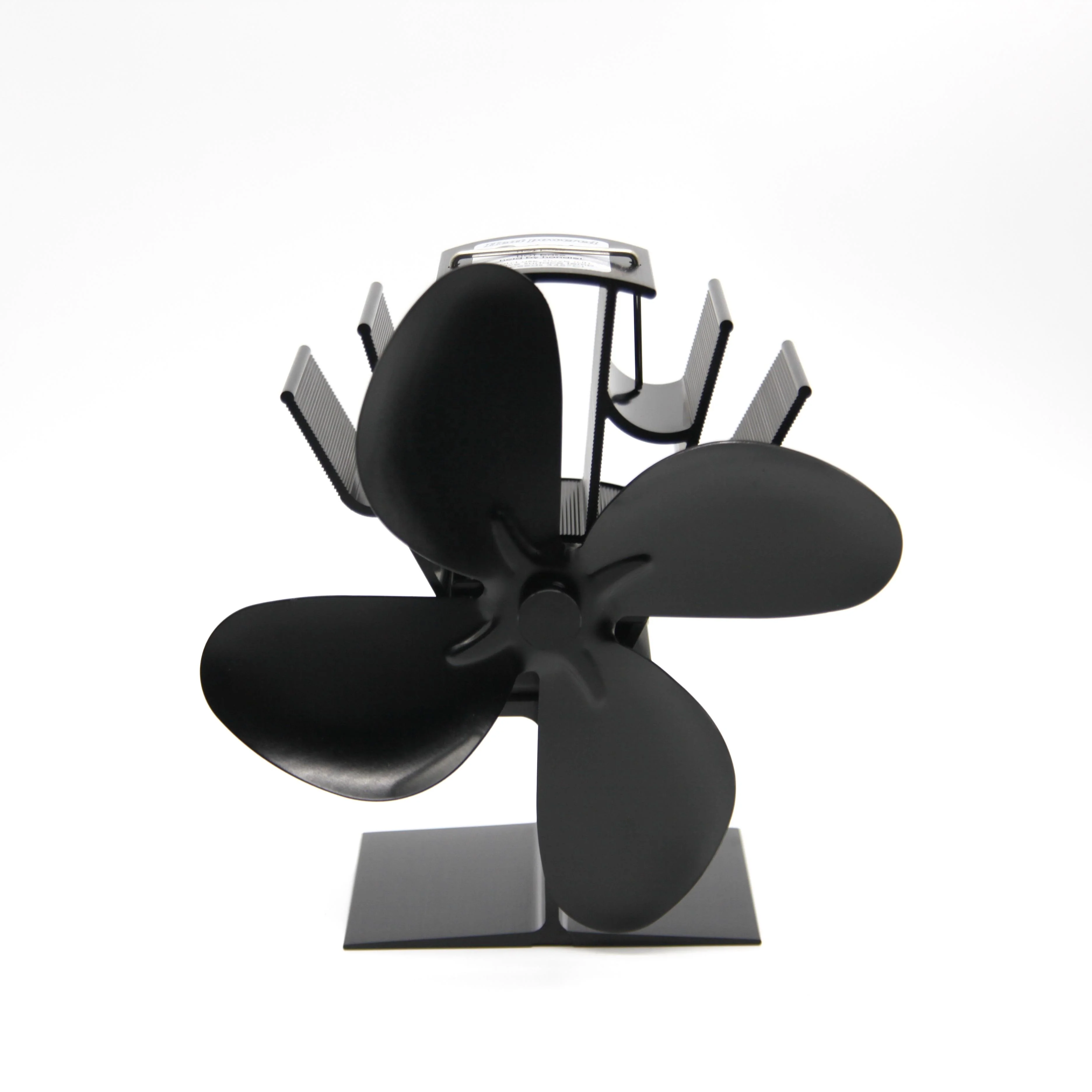 Silent Operation Eco Friendly Circulation Efficient Heat Distribution 4 Blade Wood burner Stove Fan