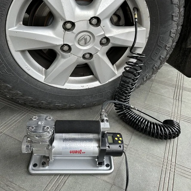 Heavy Duty DC12V Metal Air Compressor for Tyre Inflation Portable to Carry 4WD Via ir Off-road Pump 4X4