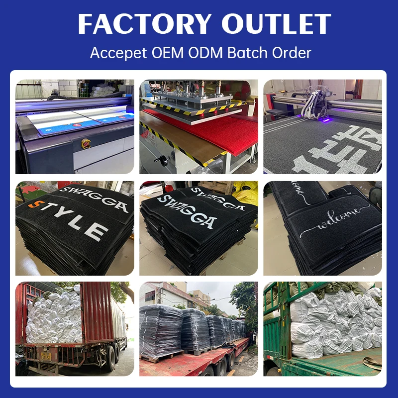 Cheap Factory Price Spaghetti Carpet Vinyl Coiled 100% Material Mats Anti Slip Loop Type Coil Floor Pvc Door Mat