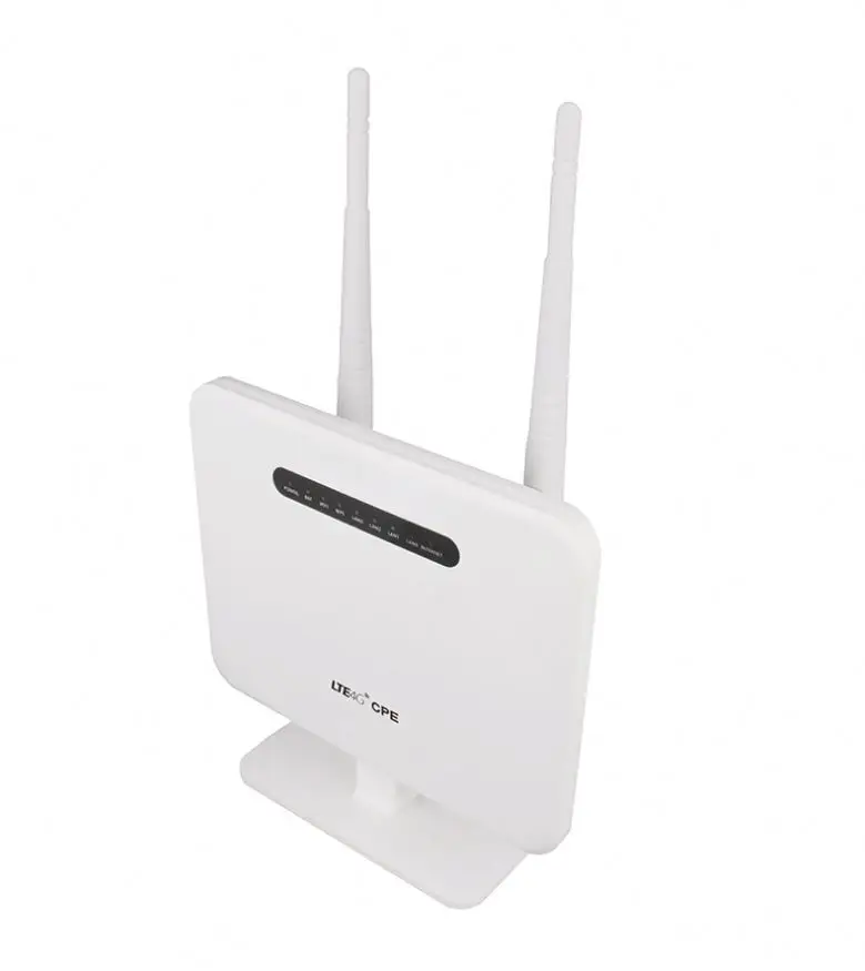 VOIP/VOLTE 300Mbps B1/B2/B3/B4/B5/B7/B8/B12/B17/B18/B19/B20/B25/B26/B28 4G LTE Wireless CPE Router
