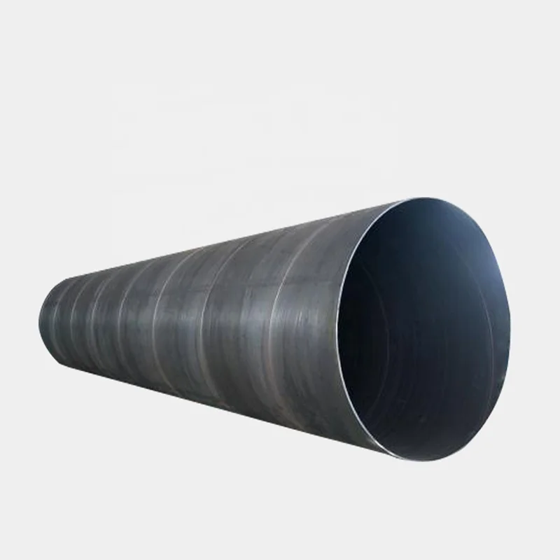 High quality weldable Q195 diameter 155mm ERW steel pipe 4mm black spiral steel pipe