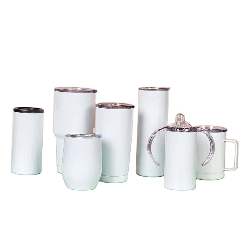 Wholesale double wall sublimation blanks mugs 6 oz 10 oz 12 oz 14 oz 15 oz 16 oz 20 oz 22 oz 24 oz 30 oz 32 sublimation tumblers