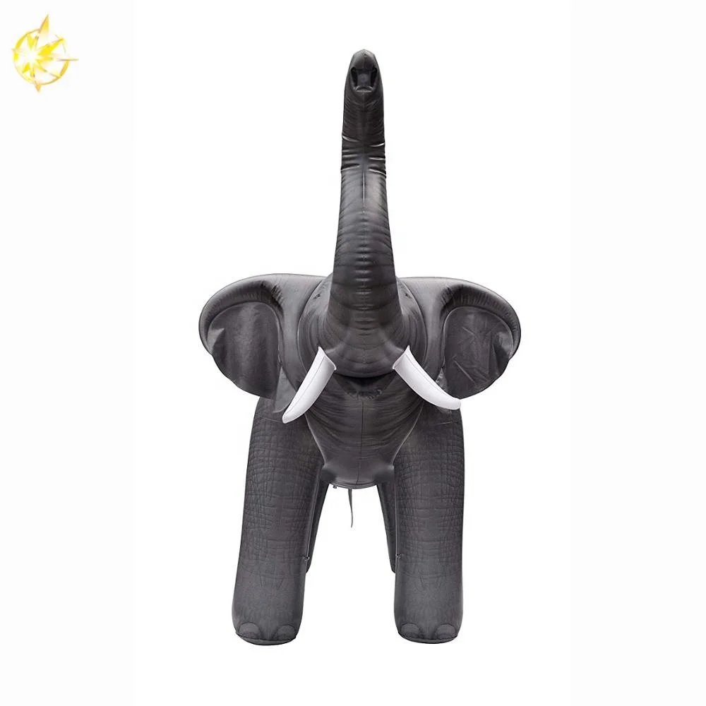 Hight Quality big Inflatable Realistic Elephant Animal Toy