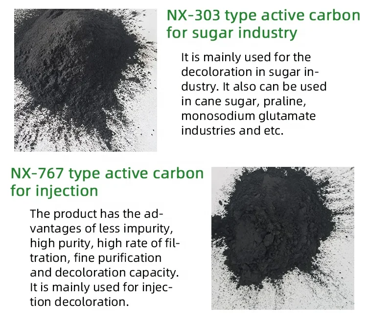 High quality coal/ wood sugar Wine alcohol purification active carbon powder for adsorption