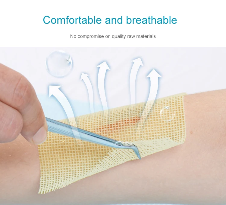 Mdr CE Approved Hengfeng Medical Sterile Dressing Vaseline Gauze for Burns Wound Care