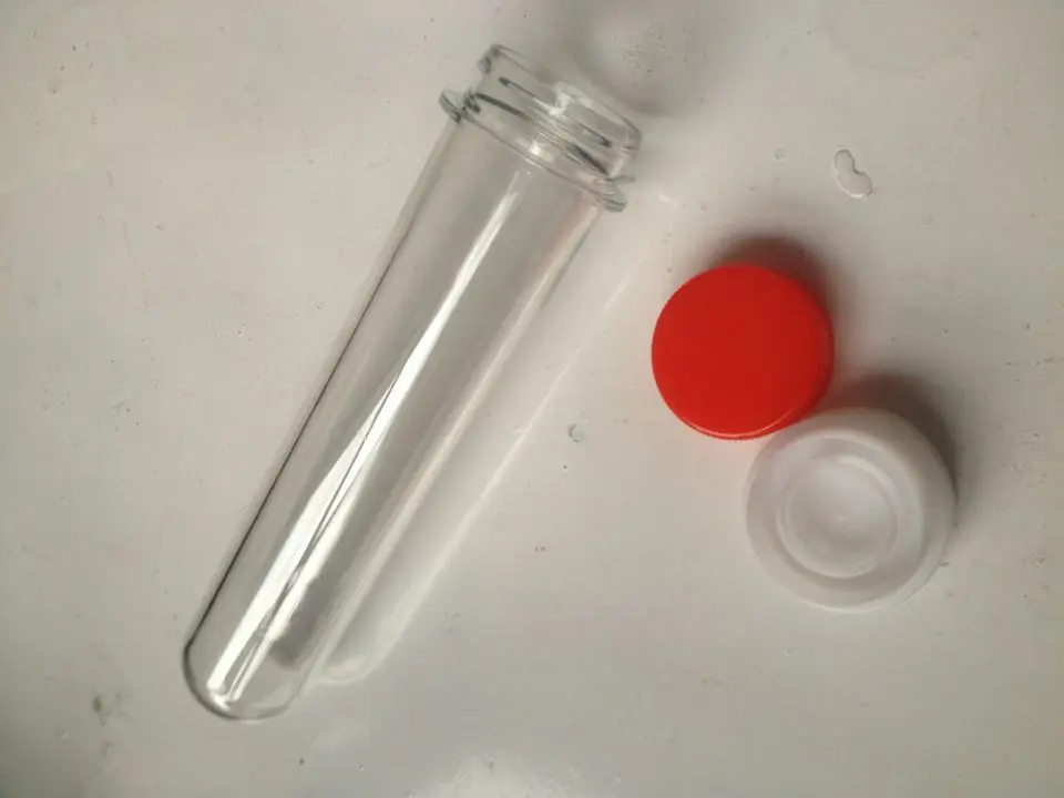100% new raw material pet preform for oil bottle 27/32MM 55G