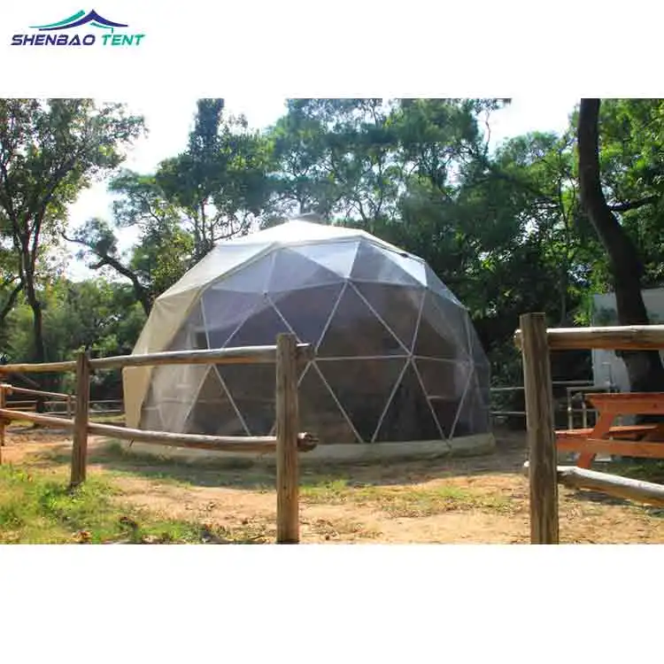 Сад купол дом палатка ясно Обложка геодезические купола семья палатки для детей играть