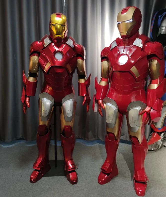 Marvel the super man 1\1  Iron-man Helmet MK5 COSPLAY Automatic opening and closing Voice control
